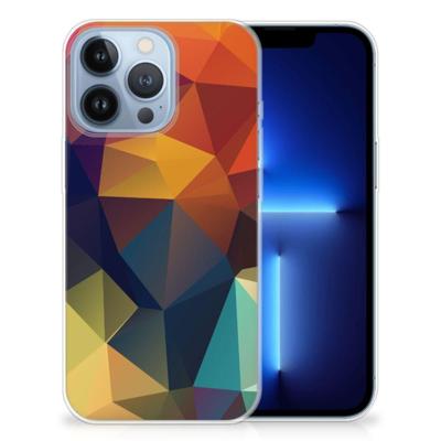 Apple iPhone 13 Pro | TPU Hoesje | Polygon Color Apple iPhone 13 Pro | TPU Hoesje | Polygon Color