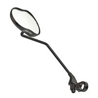 Ergotec spiegel m-99lv met lange arm 121 x 78-66 mm aluminium zwart gezandstraald - thumbnail