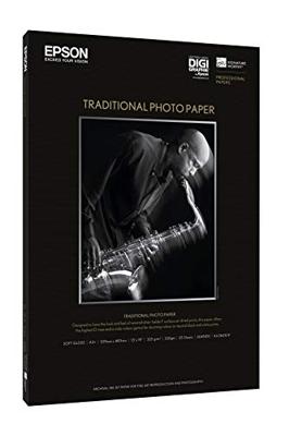 Epson S045052 Traditional Photo Silk A2 330G 25 vel