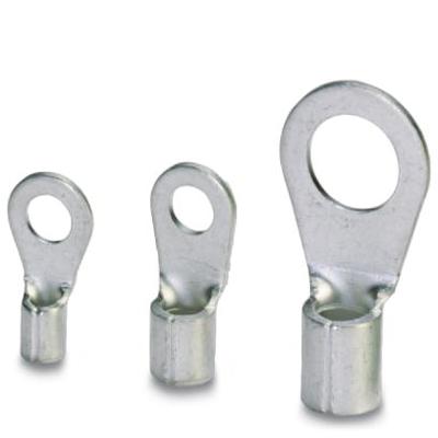 Phoenix Contact 3240094 Ringkabelschoen Dwarsdoorsnede (max.): 16 mm² Schachtdiameter: 5.3 mm Ongeïsoleerd Metaal 100 stuk(s)