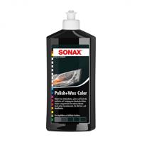 SONAX auto polijstmiddel "polish & wax color nanopro" color polish + wax black nanotechnology - thumbnail