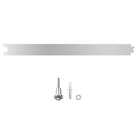 Intersteel Tussenrail 45cm tbv schuifdeursysteem - RVS - thumbnail