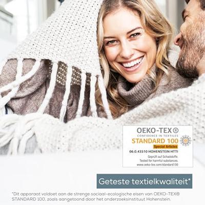 Beurer HD75 Elektrische deken 100 W Taupe, Grijs