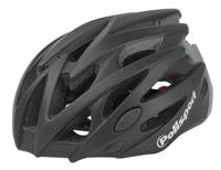 Polisport helm twig mat zwart/ grijs m 55-58cm easy-lock - thumbnail