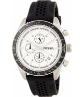 Horlogeband Fossil BQ2068 Silicoon Zwart 22mm - thumbnail