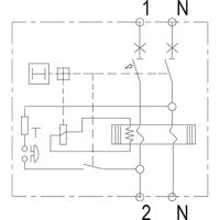 Siemens 5SU13546KK10 Aardlekschakelaar/zekeringautomaat 2-polig 10 A 0.03 A 230 V - thumbnail