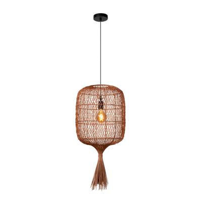 Lucide GARVE - Hanglamp - Ø 40 cm - 1xE27 - Okergeel