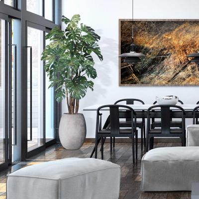 Monstera Giant deluxe kunstboom - 210 cm