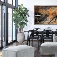 Monstera Giant deluxe kunstboom - 210 cm - thumbnail