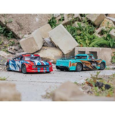 Arrma Infraction 4x4 Mega Resto Mod Truck RTR - Rood/Blauw - thumbnail