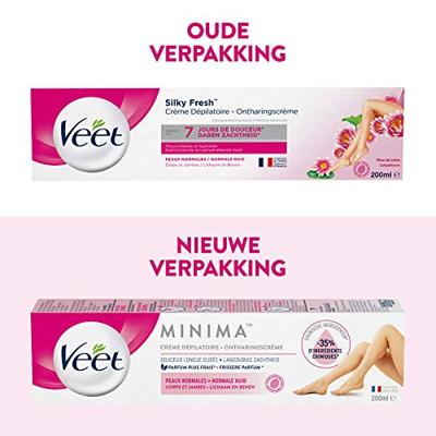 Veet Minima Ontharingscrème Normale Huid Veet Minima Ontharingscrème Normale Huid