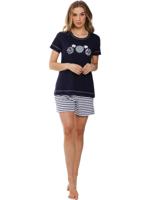 Dames shortama katoen - Blue Disco - Zomer pyjama - 36 - Blauw - 36 - 36 - 36 - 36 - 36 - 36 - 36 - 36 - 36 - 36 - 36 - 36 - 36 - 36 - thumbnail