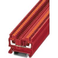 Phoenix Contact 3209512 Doorgangsklem 5.2 mm Spanveer Rood 50 stuk(s) - thumbnail