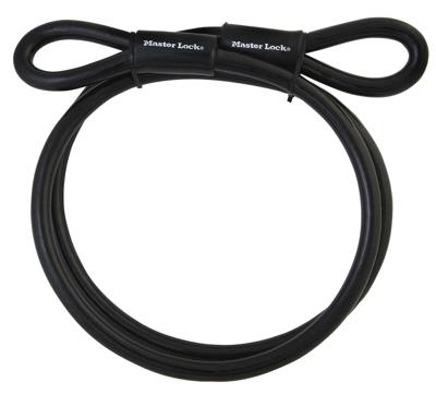 Master Lock 49EURD Kabelslot Zwart Lus voor hangslot