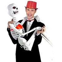 Opblaasbaar skelet 183cm - thumbnail