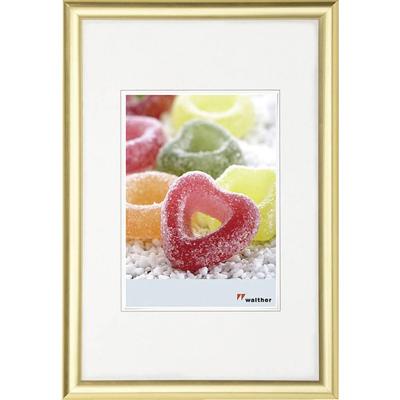 walther+ design KP040G Wissellijst Papierformaat: 30 x 40 cm Goud walther+ design KP040G Wissellijst Papierformaat: 30 x 40 cm Goud