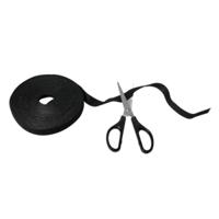 LogiLink KAB0055 kantoortape 10 m Zwart 1 - thumbnail
