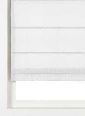 HEMA Vouwgordijn voile Java wit (wit)