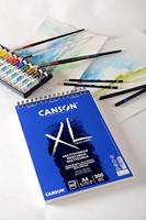 Tekenblok Canson XL Mix Media Wit A4 Papier 5 Stuks 30 Lakens 300 g/m² - thumbnail
