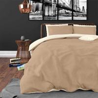 Sleeptime Twin Face Creme/Taupe 240 x 200/220 cm - thumbnail