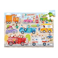 Banana Panda - moto jumbo puzzel auto's - 40st. - thumbnail