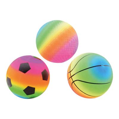 Regenboog bal maat 5