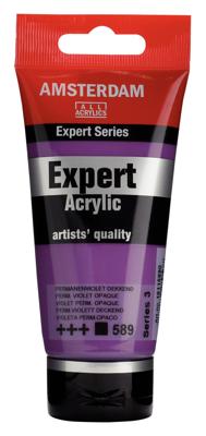 Royal Talens Amsterdam Expert Series Acrylverf Tube 75 ml - Permanentviolet Dekkend 589