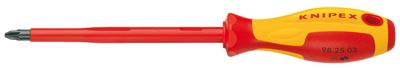 Knipex 98 25 03 VDE Kruiskop schroevendraaier PZ 3 Koplengte: 150 mm DIN EN 60900