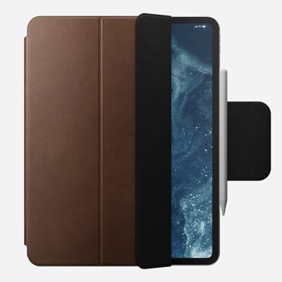 Nomad Leather folio case iPad Pro 13" (M4-M5) - Brown
