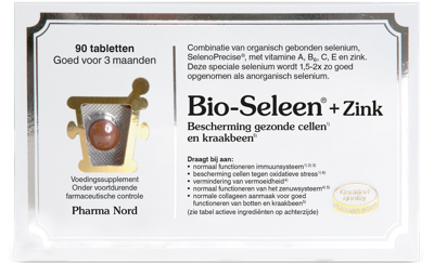Pharma Nord Bio seleen & zink 90 Tabletten