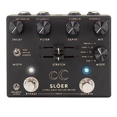 Walrus Audio Sloër Black Stereo Ambient Reverb effectpedaal