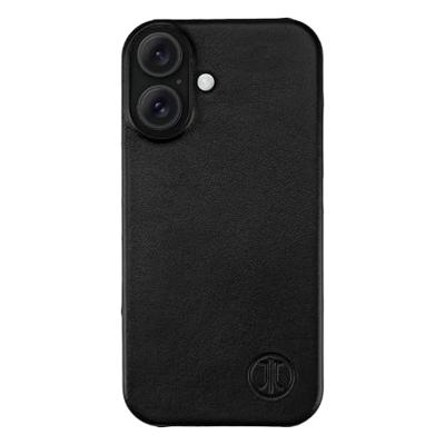 JT Berlin BackCase Kreuzberg Backcover Apple iPhone 16 Plus Zwart Stootbestendig