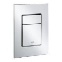 Bedieningsplaat GROHE Skate Cosmopolitan S WC DF 13x17,2cm Chroom - thumbnail