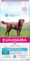 EUKANUBA Daily Care Weight Control - droog premium hondenvoer met kip voor volwassen honden met een gevoelige spijsvertering, voor grote rassen, 15 kg - thumbnail