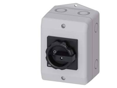 Siemens 3LD20641GP51 Belastbare scheidingsschakelaar Zwart 3-polig 6 mm² 16 A 1x NO, 1x NC 690 V/AC Siemens 3LD20641GP51 Belastbare scheidingsschakelaar Zwart 3-polig 6 mm² 16 A 1x NO, 1x NC 690 V/AC