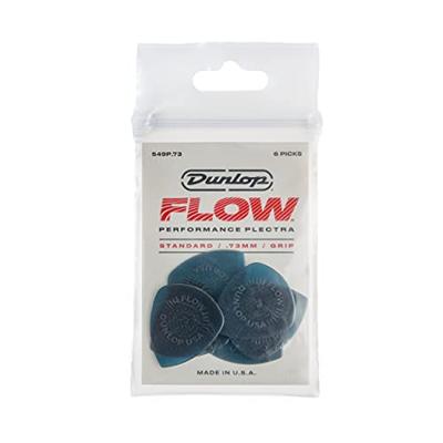 Dunlop 549P073 Flow Standard Grip 0.73mm plectrumset (6 stuks) Dunlop 549P073 Flow Standard Grip 0.73mm plectrumset (6 stuks)