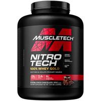 MuscleTech Nitro Tech 100% Whey Gold Double Rich Chocolate (2270 g) - thumbnail