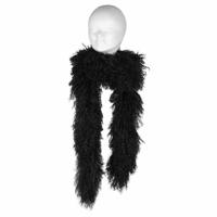 Tibetaanse Schapenvacht Sjaal Wit - 180cm - thumbnail