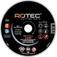 Rotec doorslijpschijven inox 125x1,6x22,2 a60s - 25 stuks - 7862125 - thumbnail