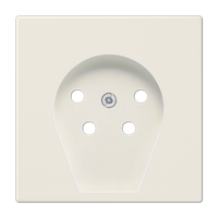 Jung LS990 inzetplaat voor PTT telefoondoos creme LS961TF - thumbnail