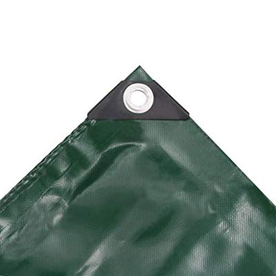 VidaXL Dekzeil 650 g/m² 4x4 m groen