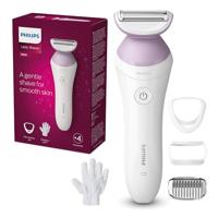 Philips BRL136/00 Lady Shaver Series 6000 Scheerapparaat Wit/Paars - thumbnail