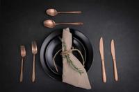 Buccan - Bestekset - London - 50 delig - Roségoud - thumbnail