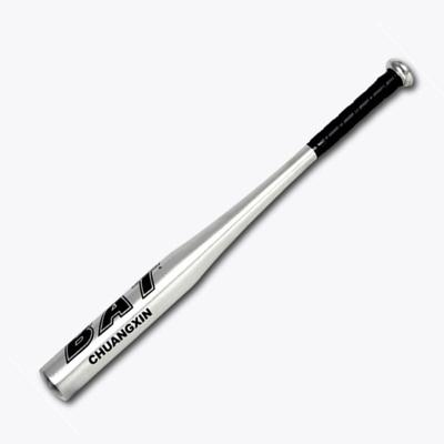 Aluminium legering honkbalknuppel van de bit Softbal vleermuizen grootte: 25 inch (63-64cm) (wit)