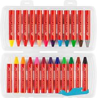Faber Castell Waskrijt Jumbo in opbergbox - 24 stuks - thumbnail