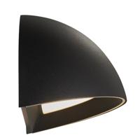Nordlux LED Wandlamp Arcus Smart Light zwart 10W 2700K - 4806460 - thumbnail