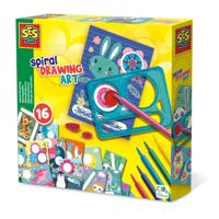 SES Creative spiraal tekenset met kaarten junior 25 delig - thumbnail