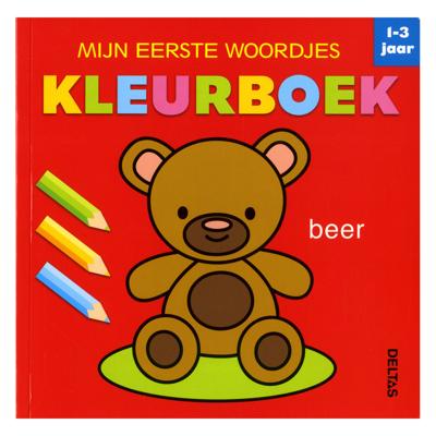 Deltas Mijn eerste woordjes kleurboek Deltas Mijn eerste woordjes kleurboek