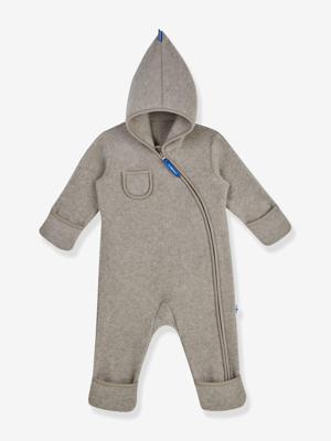 Babypakje van PUKU WOOL fleecewol finkid, kaboutermuts kameel