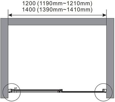 Nisdeur Sealskin SOHO Schuifdeur 120x210 cm 8 mm Helderglas (Rechts schuivend) Nisdeur Sealskin SOHO Schuifdeur 120x210 cm 8 mm Helderglas (Rechts schuivend)